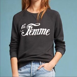 Anthropologie “La Femme” Crewneck